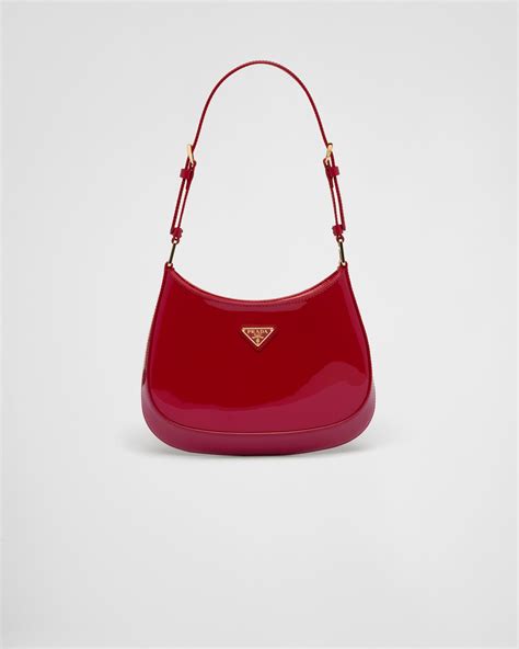 cherry red bag prada|prada cleo red bag.